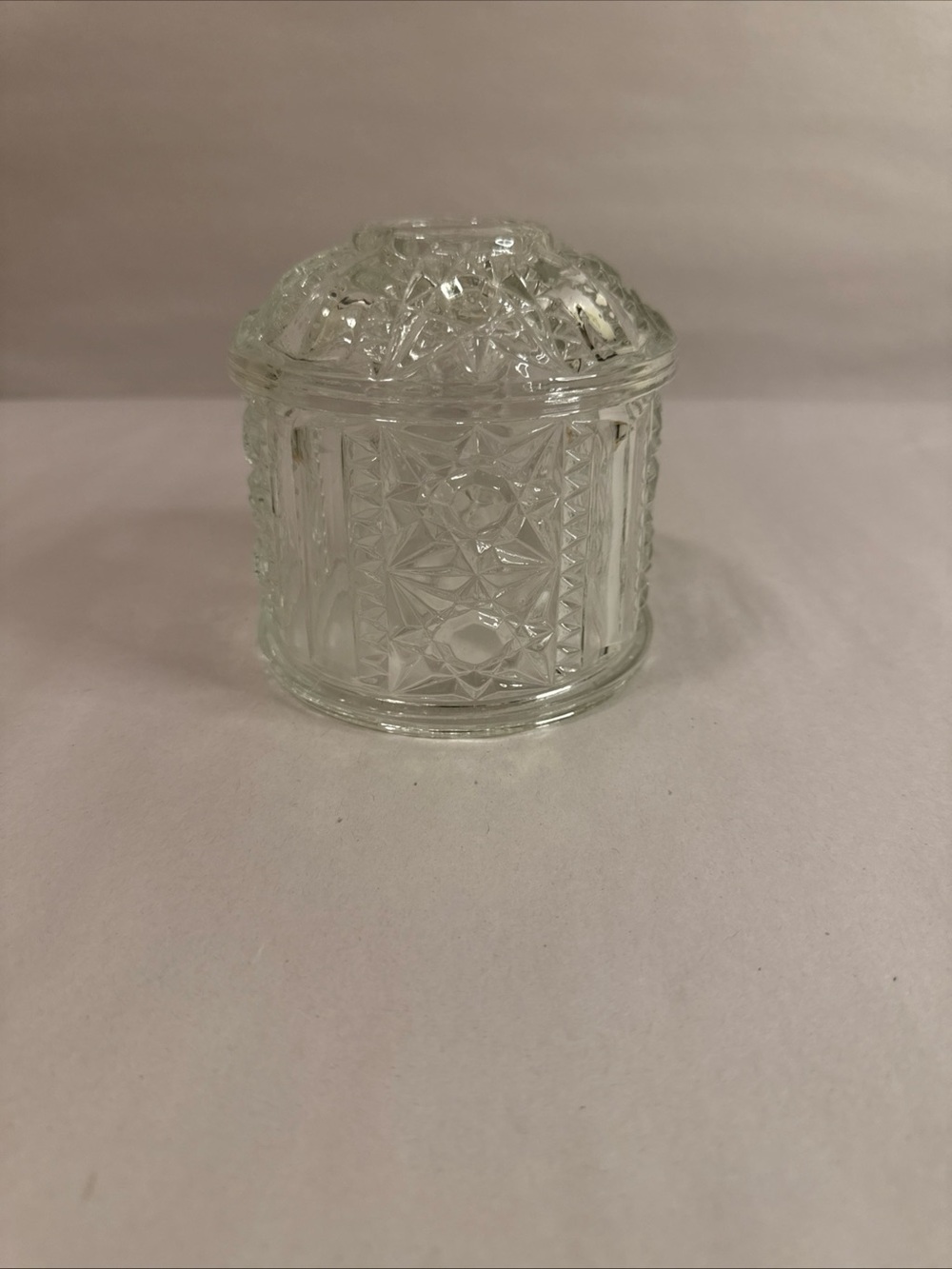 Vintage LE Smith stars and bars fairy lamp top only